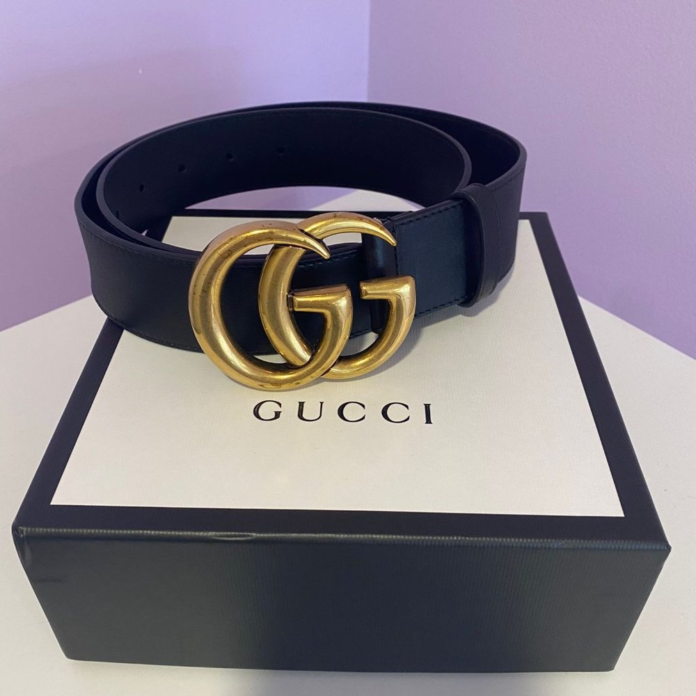 Gucci Belt - Double G Buckle Belt